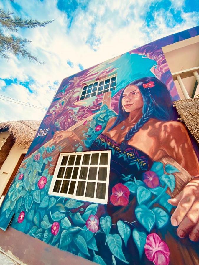 Barco Verde Hostel Isla Holbox Εξωτερικό φωτογραφία