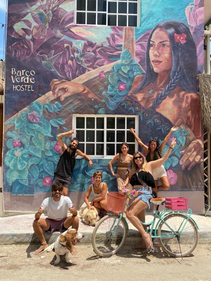 Barco Verde Hostel Isla Holbox Εξωτερικό φωτογραφία