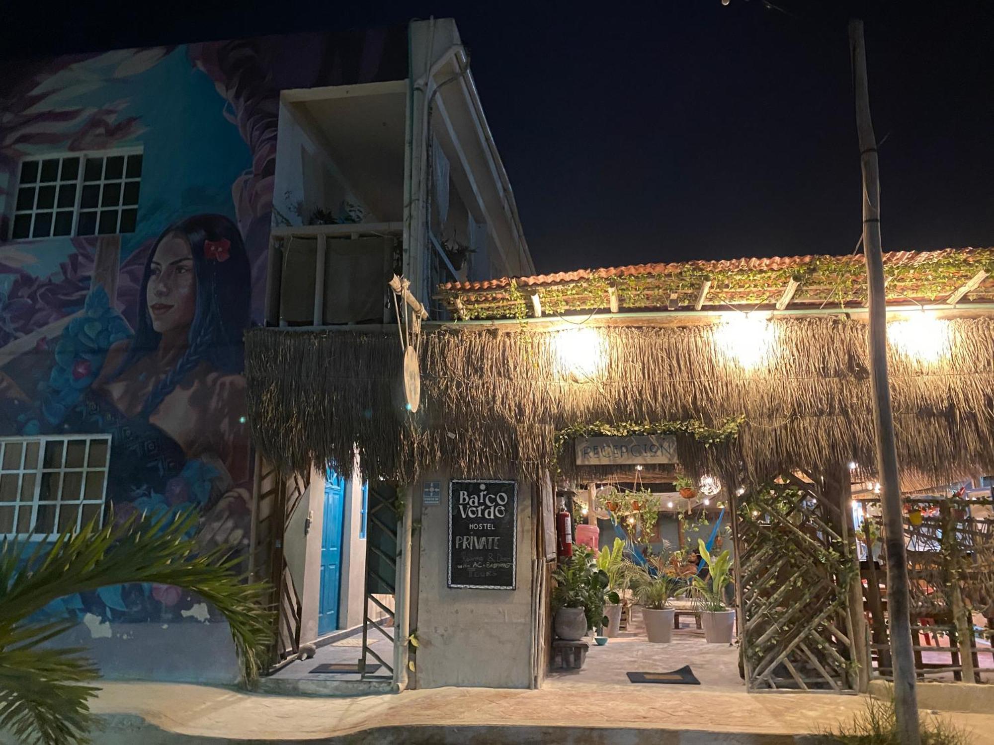 Barco Verde Hostel Isla Holbox Εξωτερικό φωτογραφία
